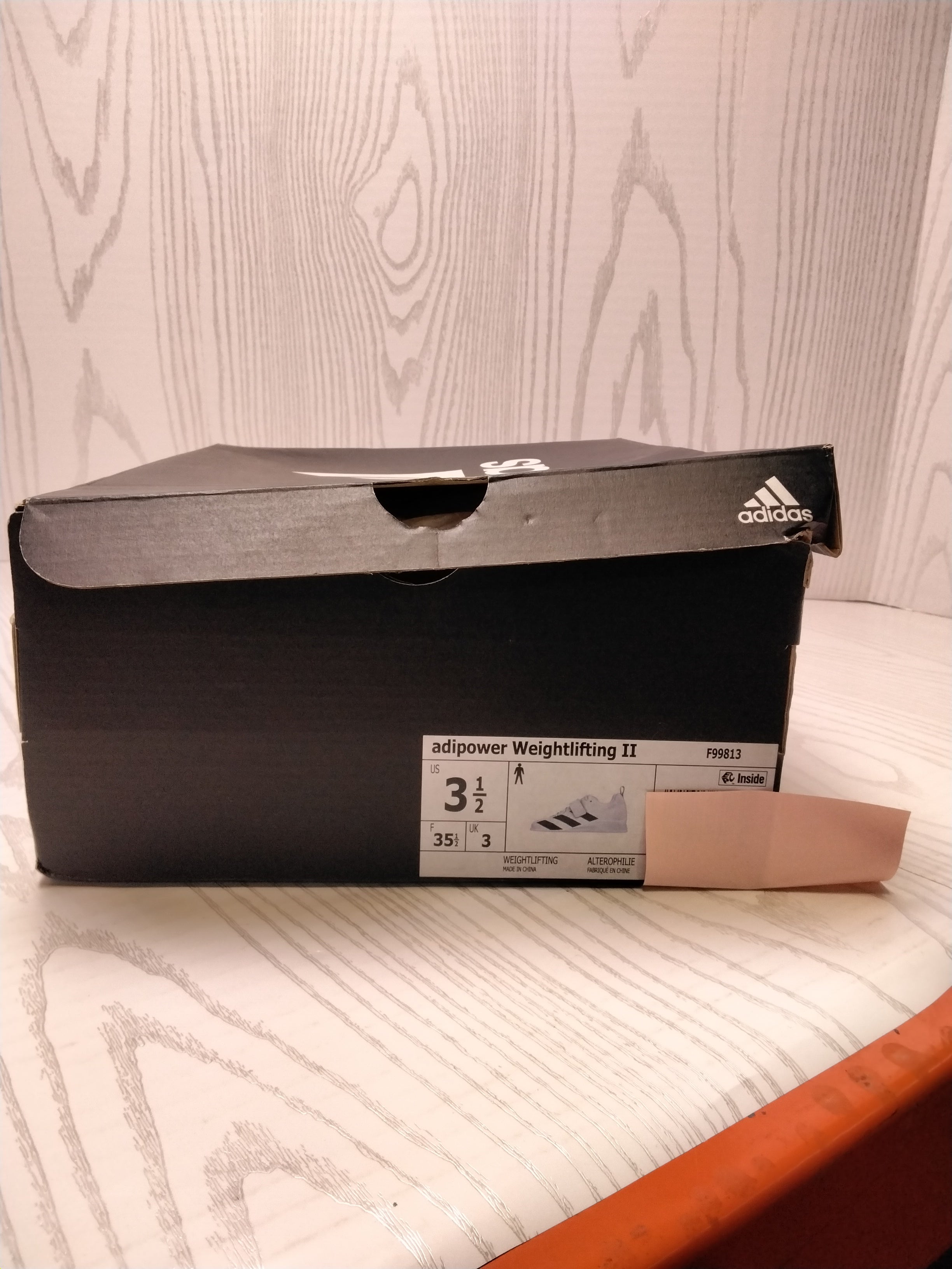 adidas Men's Adipower Weightlifting Ii Cross Trainer - Size 3.5 (7753131032814)